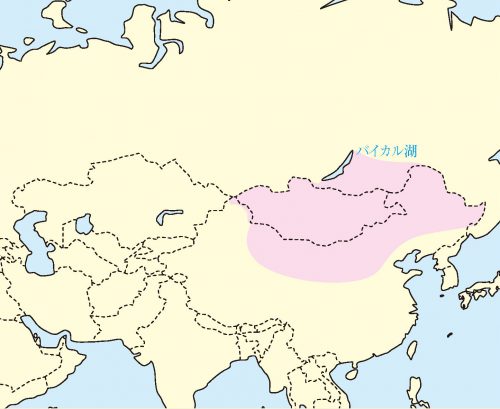 キャンベルハムスター分布地図